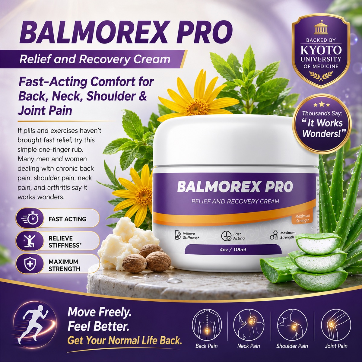 Balmorex Pro relief and recovery cream